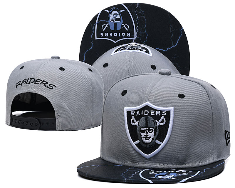 2020 NFL Oakland Raiders 4TX hat->nfl hats->Sports Caps